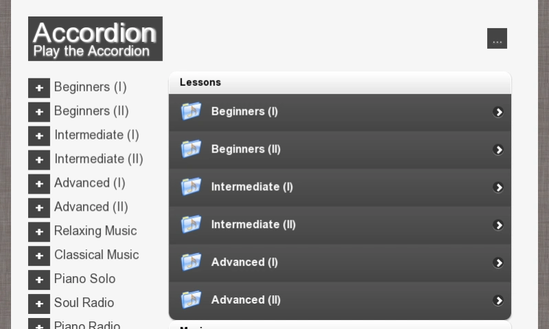 Accordion Lessons  Screenshot