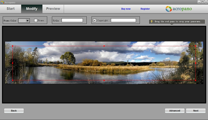 AcroPano Photo Stitcher, Special Offer 2.1.3 Screenshot