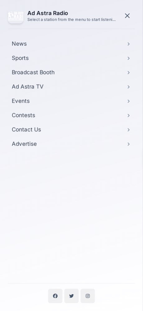Ad Astra Radio 27.0.0 Screenshot