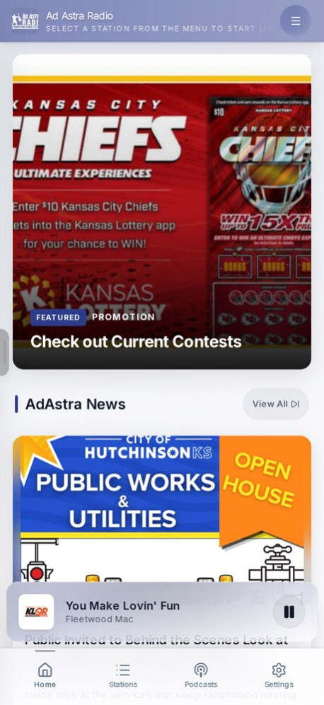 Ad Astra Radio 27.0.0 Screenshot