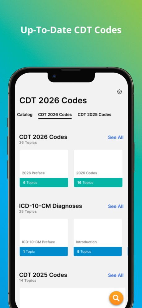ADA CDT Coding 30.2 Screenshot