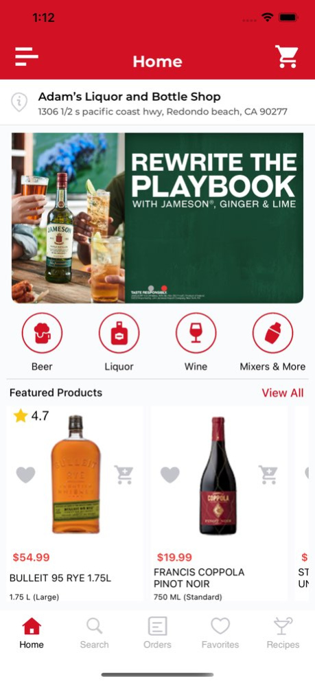 Adams Liquor 11.17.1 Screenshot