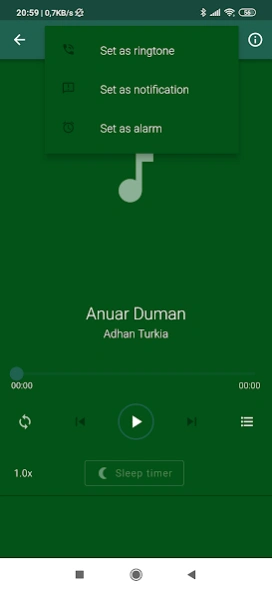 Adhan Ringtones - Azan MP3  Screenshot