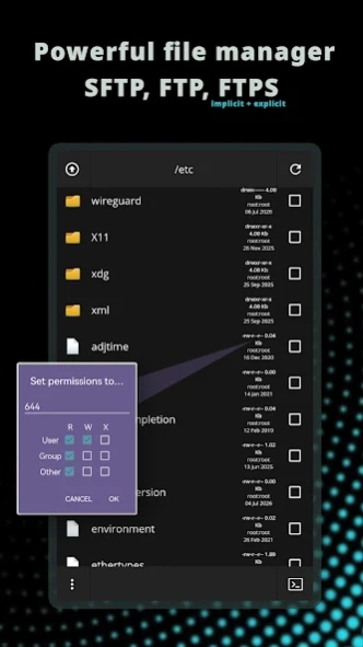Admin Hands: SSH Client & SFTP 3.5 Screenshot