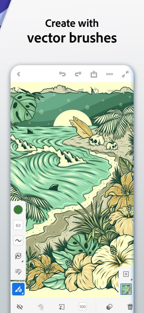 Adobe Fresco: Draw & Paint App 7.8.1 Screenshot