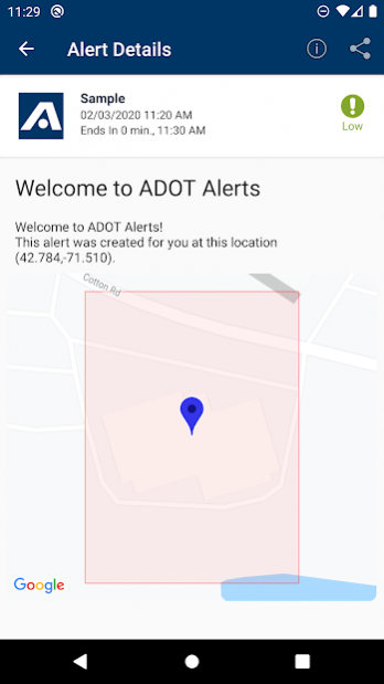 ADOT Alerts 6.1.5 Screenshot