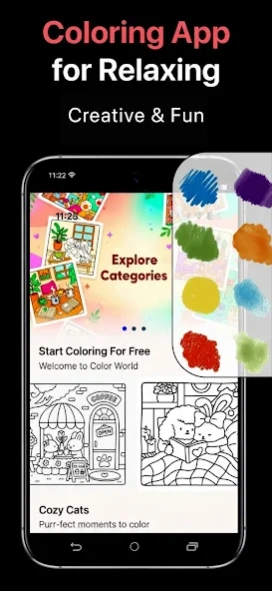 Adult Coloring Book - Bloom 1.9 Screenshot