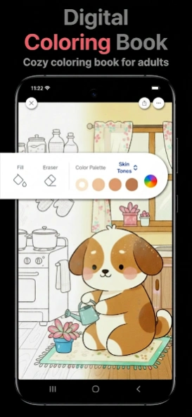 Adult Coloring Book - Bloom 1.9 Screenshot