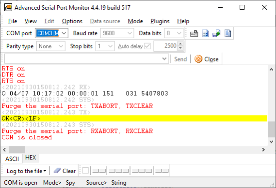 Advanced Serial Port Monitor 4.7.3.703 Screenshot