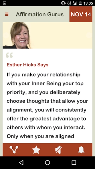 Affirmation Gurus 3.1 Screenshot