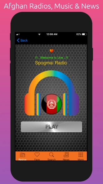 Afghan All Live Radios & Music 3.0.2 Screenshot