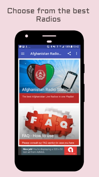 Afghanistan Radio Stations  Screenshot