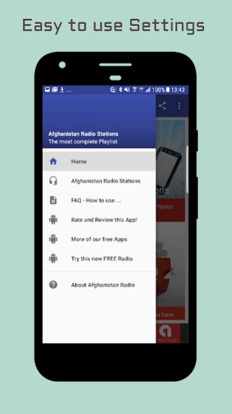 Afghanistan Radio Stations  Screenshot