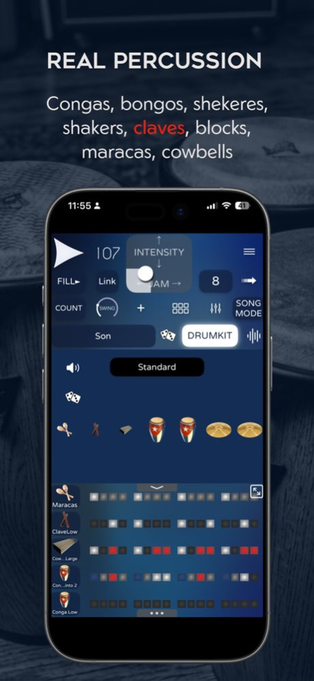 Afro Latin Percussion Machine 5.02 Screenshot