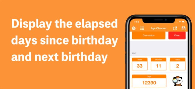 Age Checker - Age Calculation 3.1 Screenshot