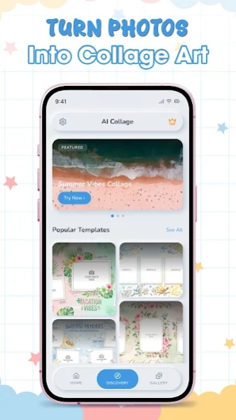 AI Collage Maker & Photo Frame 1.3.0 Screenshot