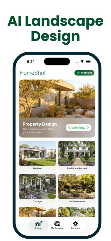 AI Garden Design - HomeShot 1.0.1 Screenshot