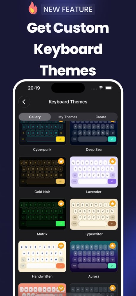 AI Keyboard: KeyAI 2.9 Screenshot