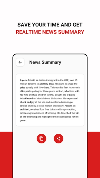 AI News Summarizer 1.0.2 Screenshot