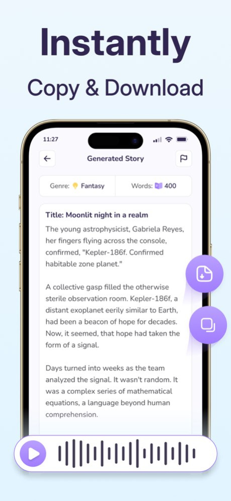 AI Story Generator: AI Base 1.2.8 Screenshot