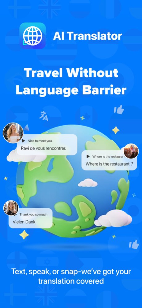 AI Translator:Voice&Text&Photo 1.6.6 Screenshot