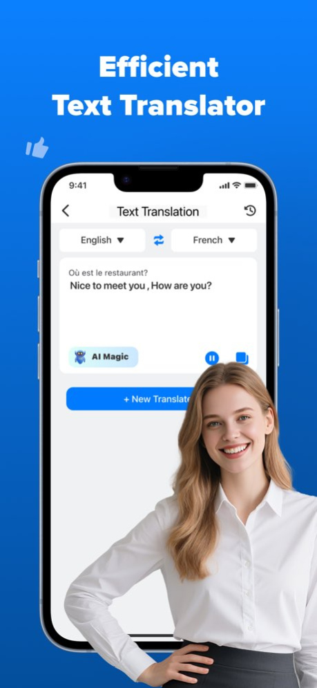 AI Translator:Voice&Text&Photo 1.6.6 Screenshot