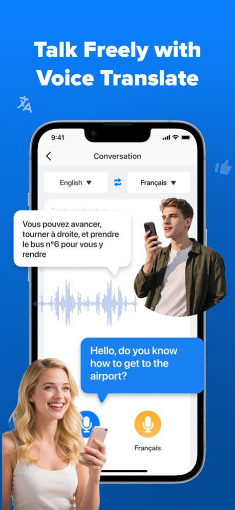 AI Translator:Voice&Text&Photo 1.6.6 Screenshot
