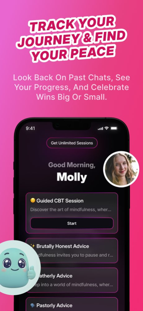 AI Vent Therapy AdviceLine AI 1.0.6 Screenshot