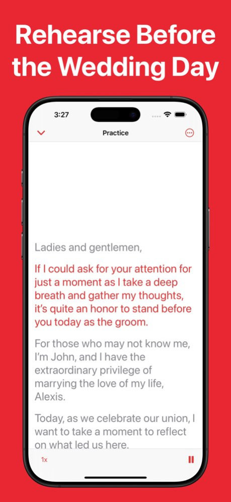 AI Wedding Speech Writer 1.3 Screenshot