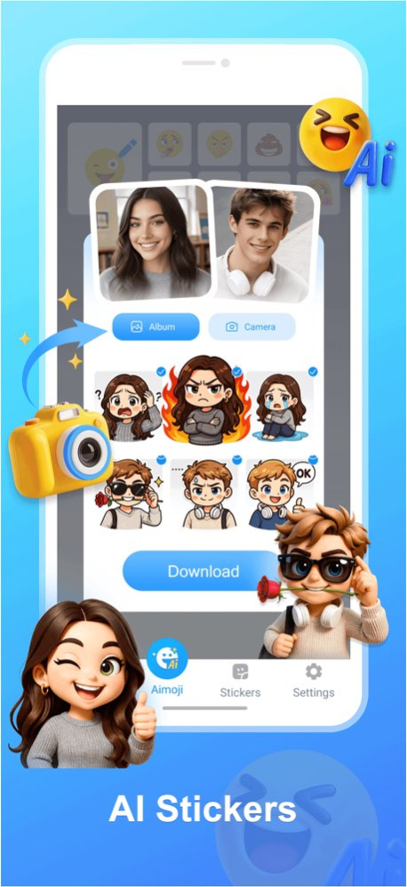 AImoji -AI Stickers & Keyboard 1.7.9 Screenshot