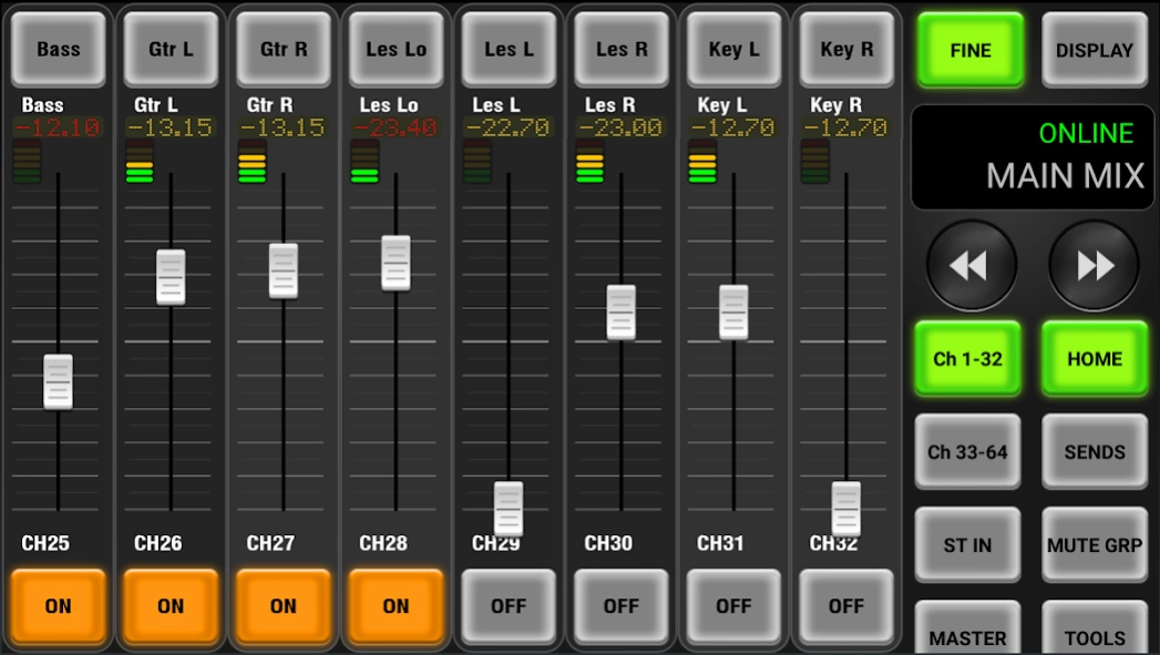AirFader LS9 Pro 1.4 Screenshot