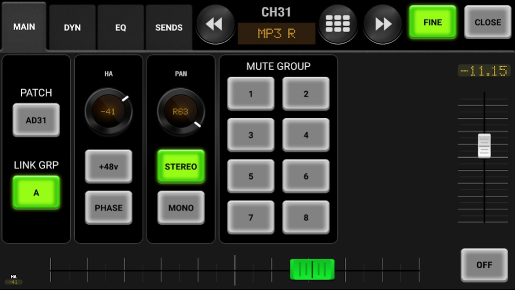 AirFader LS9 Pro 1.4 Screenshot