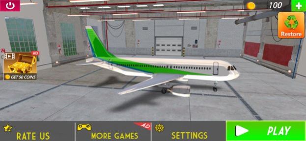 Airplane Flight Simulator Fun 1.0.3 Screenshot