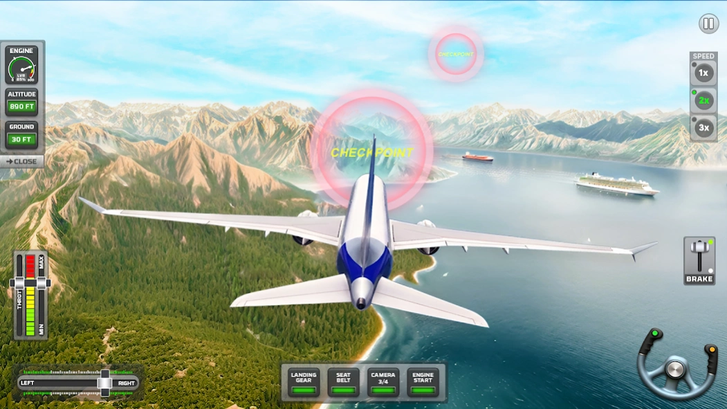 Pilot Simulator: City Airplane 4.4 Screenshot