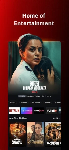 Airtel Xstream Play: 24 OTTs  Screenshot