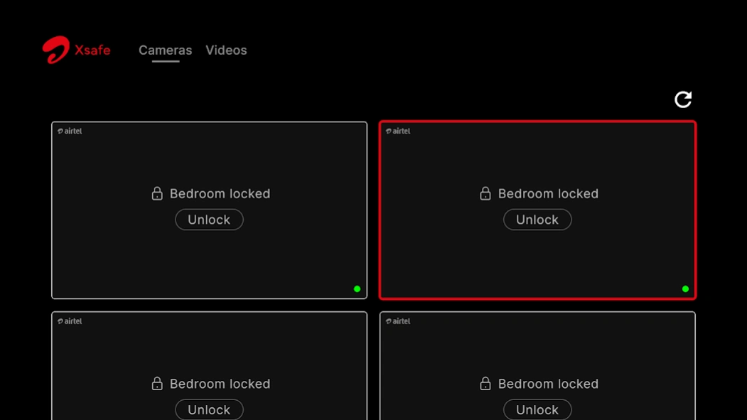 Airtel Xsafe - Android TV  Screenshot