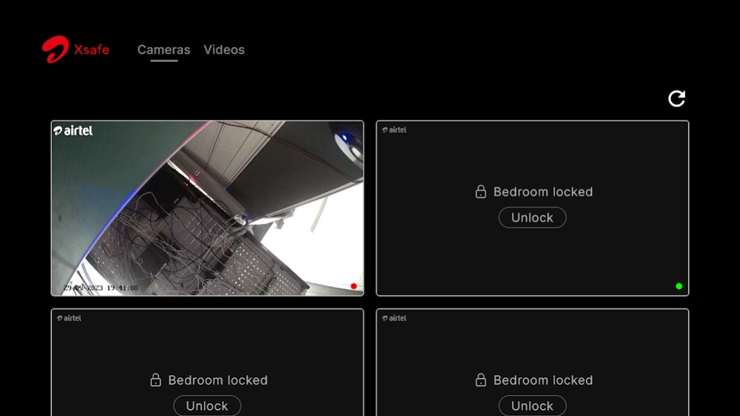 Airtel Xsafe - Android TV  Screenshot