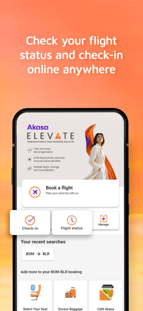 Akasa Air: Book Flight Tickets 2.0.9 Screenshot