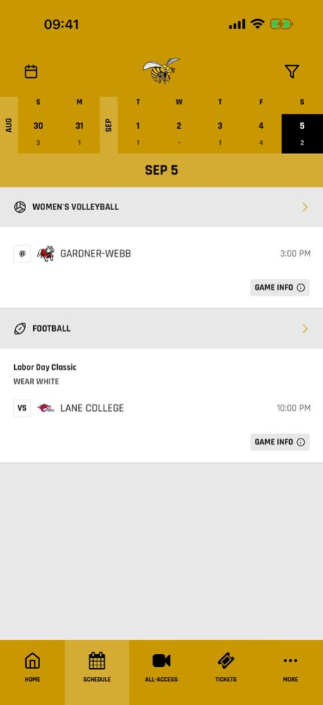 Alabama State Athletics 183.0.8 Screenshot
