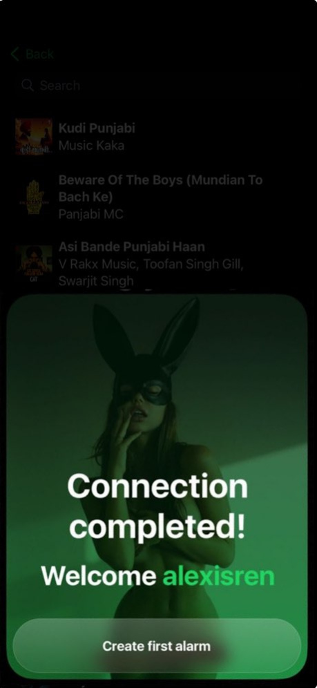Alarm Clock for Spotify Songs 1.3.2 Screenshot