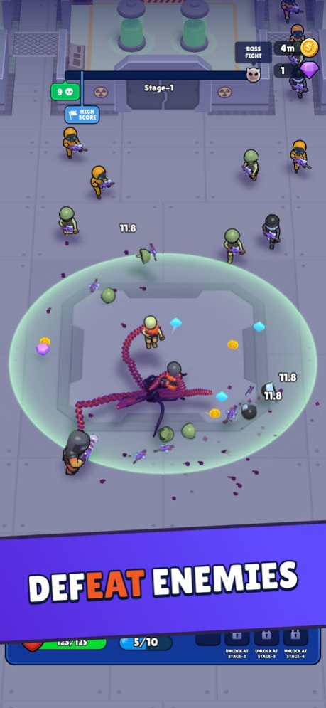 Alien Attack: RPG Idle Action! 1.3 Screenshot