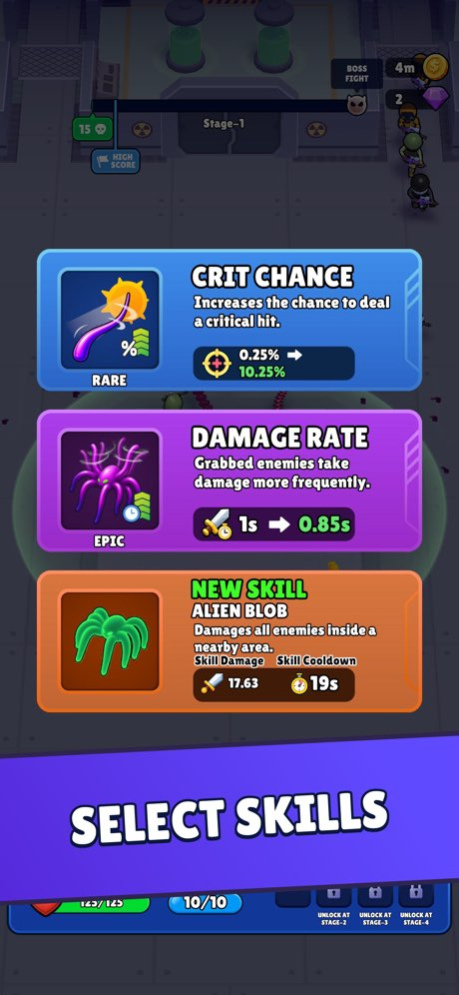 Alien Attack: RPG Idle Action! 1.3 Screenshot