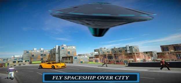 Alien Flying UFO Simulator  Screenshot