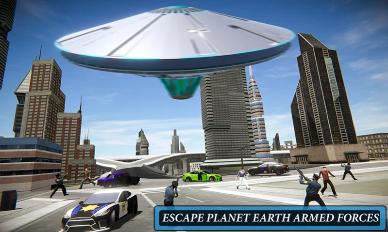 Alien Flying UFO Space Ship 2.3 Screenshot