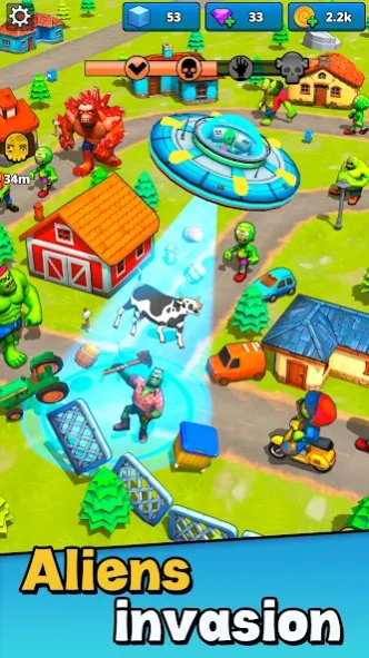 Aliens vs Zombies: Invasion 2410.18.98 Screenshot
