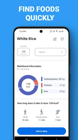 Nutrito - Calorie Counter 14.2.0 Screenshot