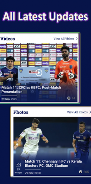 All Live Football App: Live Score & Soccer updates 1.10 Screenshot