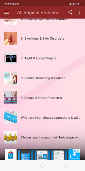 All Vaginal Problems & Solutio 7.6 Screenshot
