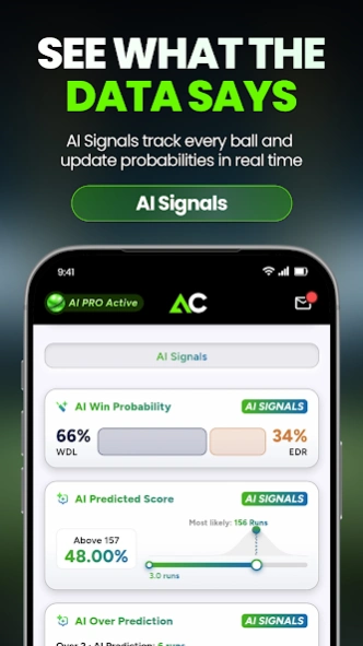 ALLCRIC-AI Cricket Predictions 2.0.59 Screenshot