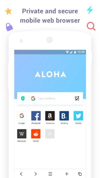 Aloha Browser Lite - Fast VPN 1.7.3 Screenshot